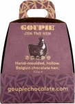 Goupie Jen the Hen Belgian Chocolate Hen
