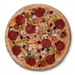 The Vegan Works Pizza